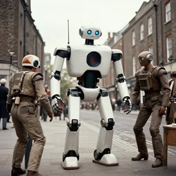 robot joins the ira historical photo