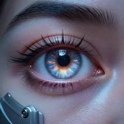 the cybernetic eye, cyberpunk