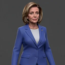 nancy pelosi model for blender