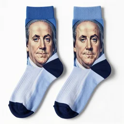 socks with benjamin netanyahu's face