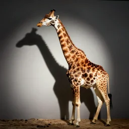 a giraffe by salvador dali