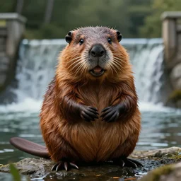 hyperrealistic dslr film still of justin bieber disguised as a ( beaver ), beaver dam, stunning 8 k octane comprehensive 3 d render, inspired by istvan sandorfi & greg rutkowski & unreal engine, perfect symmetry, dim volumetric cinematic lighting, extremely hyper - detailed, incredibly real lifelike attributes & flesh texture, intricate, masterpiece, artstation, stunning