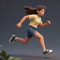 running from sin , digital Art, nilian animation studio, Trending cinematographic artstation, unreal engine 5, cinema4D, octane render, Detailed