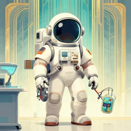 👨‍🚀🏥, Art Deco, Greg rutkowski Trending artstation