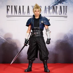A photo of final fantasy sephiroth, award winning photography, 50 mm.