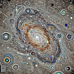 andromeda nebula, desktop wallpaper, trending on deviantart, artstation, 4 k