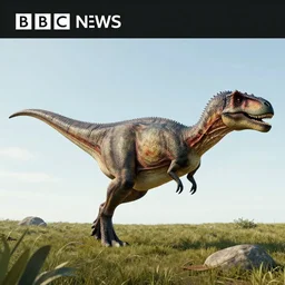 a bbc news report on dinosaurs discovered in the wild