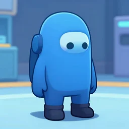 a character from the video game among us