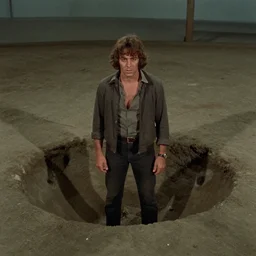 film still from the pit and the pendulum ( 1 9 6 1 ) in the style of cronenberg, pathecolor, 4 0 mm panavision wide - angle lens