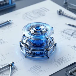 blueprints for a top secret fusion device