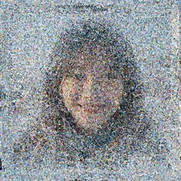 see through clear sheet of ice sheet of ice in front of smiling face face face behind ice face behind ice