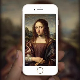 iphone!!!! as a renaissance painting