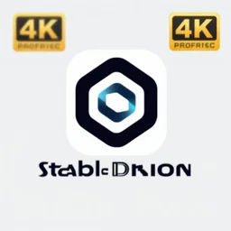 proffesional 4k logo for Stable Diffusion