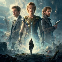 exquisite imaginative science fiction poster art, movie art, by lucusfilm, weta studio, tom bagshaw, james jean, 8 k, denoised