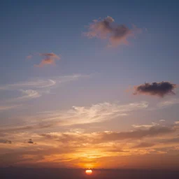 a beautiful, vibrant photograph of a sunset, 4 k resolution