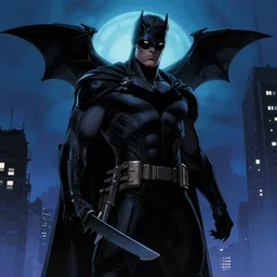 dark knight at midnight | Wayne Barlowe |