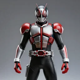futuristic spiderman on Kamen rider armor ,highly detailed, 4k, HDR, award-winning, artstation, octane render