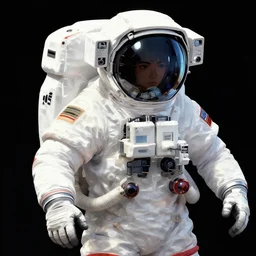 astronaut, Trending on Artstation, Hiroaki Tsutsumi style