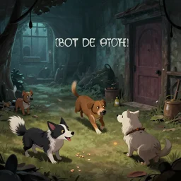 a horror game where your pets are chasing you for their treats