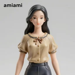 figurine of saturn wearing an elegant summer blouse, personification, official store photo, symbolization, commercial photo, featured on amiami, lovecraftian, 8 k, 8 5 mm, beautiful composition, smooth curves