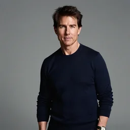 A studio photo of Tom Cruise; the most beautiful photo in the world; extraordinary masterpiece