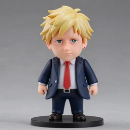 Boris Johnson An anime Nendoroid of Boris Johnson, figurine, detailed product photo