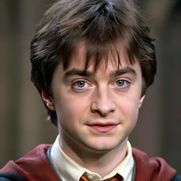 a close up portrait of harry potter, art station, highly detailed, focused gaze, concept art, sharp focus, illustration in pen and ink, wide angle, by Kentaro Miura