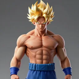 Dwayne Johnson Super Saiyan &