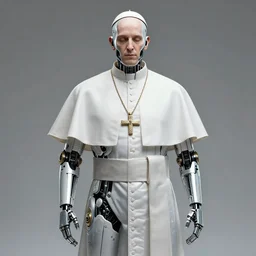 cybernetic pope by Beeple