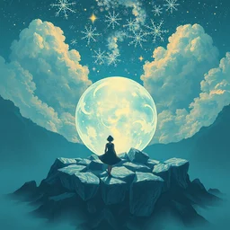 album cover of magical crystal ball by akihiko yoshida