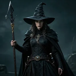 portrait, witch hunter elden ring , dramatic lighting, cinematic, establishing shot, extremly high detail, foto realistic, cinematic lighting, post processed, concept art, artstation, matte painting, style by eddie mendoza, raphael lacoste, alex ross