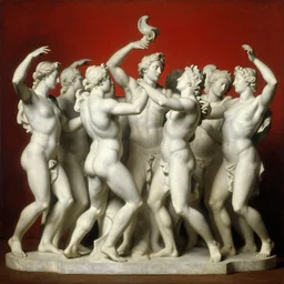 a beautiful painting of a group of white human stone statues dancing, oil paint, classic art, 1 6 century style, volume light, in the style of beksinski, parts by edward hopper, parts by rodcenko, parts by yue minjun, diego velazquez, intricate and epic composition, red by caravaggio, insanely quality, highly detailed,
