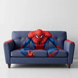 spiderman themed couch