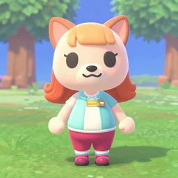 kitty pryde as a character in animal crossing