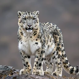 award winning wildlife photography of a snow leopard on a mountain, national geographic, BBC documentary, professional, high quality camera, lots of detail