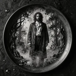 wet plate photography, rasputin karl urban ghost, beksinski