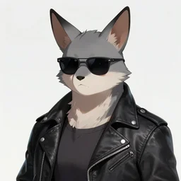 anubis wearing sunglasses and a leather jacket, by kawacy, trending on pixiv, anime, furry art, trending on furaffinity
