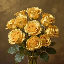 golden roses
