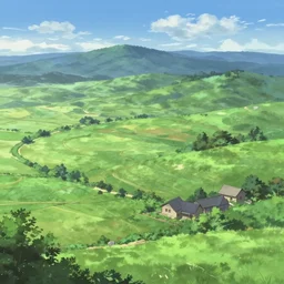beautiful anime landscape