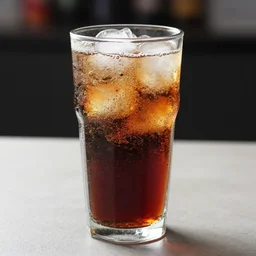 a glass cup full of nitrogen infused pepsi bubbling nitrogen ad still