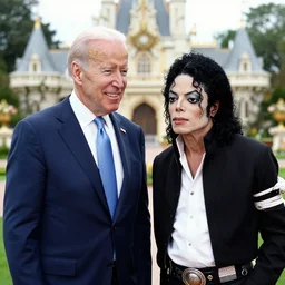 joe biden and michael jackson in neverland