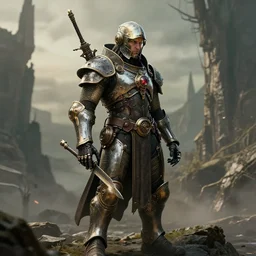lord of the rings in style of dieselpunk