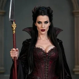 photograph of a real - life beautiful vampire queen warrior. extremely detailed. dslr. standard lens. 3 5 mm.