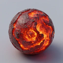 a sphere of molten core, melting sphere, glowing magma sphere, lava sphere, state of the art 3 d graphics, centered, in center, unreal engine, highly detailed, epic