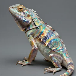 portrait of a beautiful iridescent lizard goddess, intricate, elegant, highly detailed, ray tracing, digital painting, artstation, concept art, smooth, sharp focus, illustration, art by artgerm and greg rutkowski, 8 k
