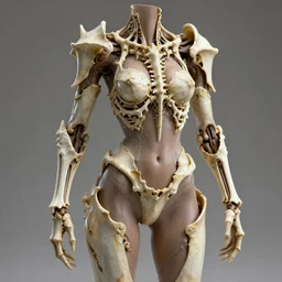 hyper realistic beautiful armor made of dragon bones. hyper realistic bone texture. full body. complex, sexy, highly detailed. studio light, fantasy, concept art, no grain, unreal engine 5, artstation, no blur, octane render.