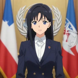 anime girl as president of the unites states