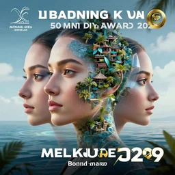 a photo of futuristic bali island in the year 2 0 2 9, perfect faces, 5 0 mm, award winning photography