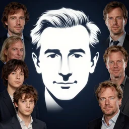 face icon stylized minimalist steven spielberg, loftis, cory behance hd by jesper ejsing, by rhads, makoto shinkai and lois van baarle, ilya kuvshinov, rossdraws global illumination
