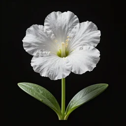 flower growing in space, award winning photo